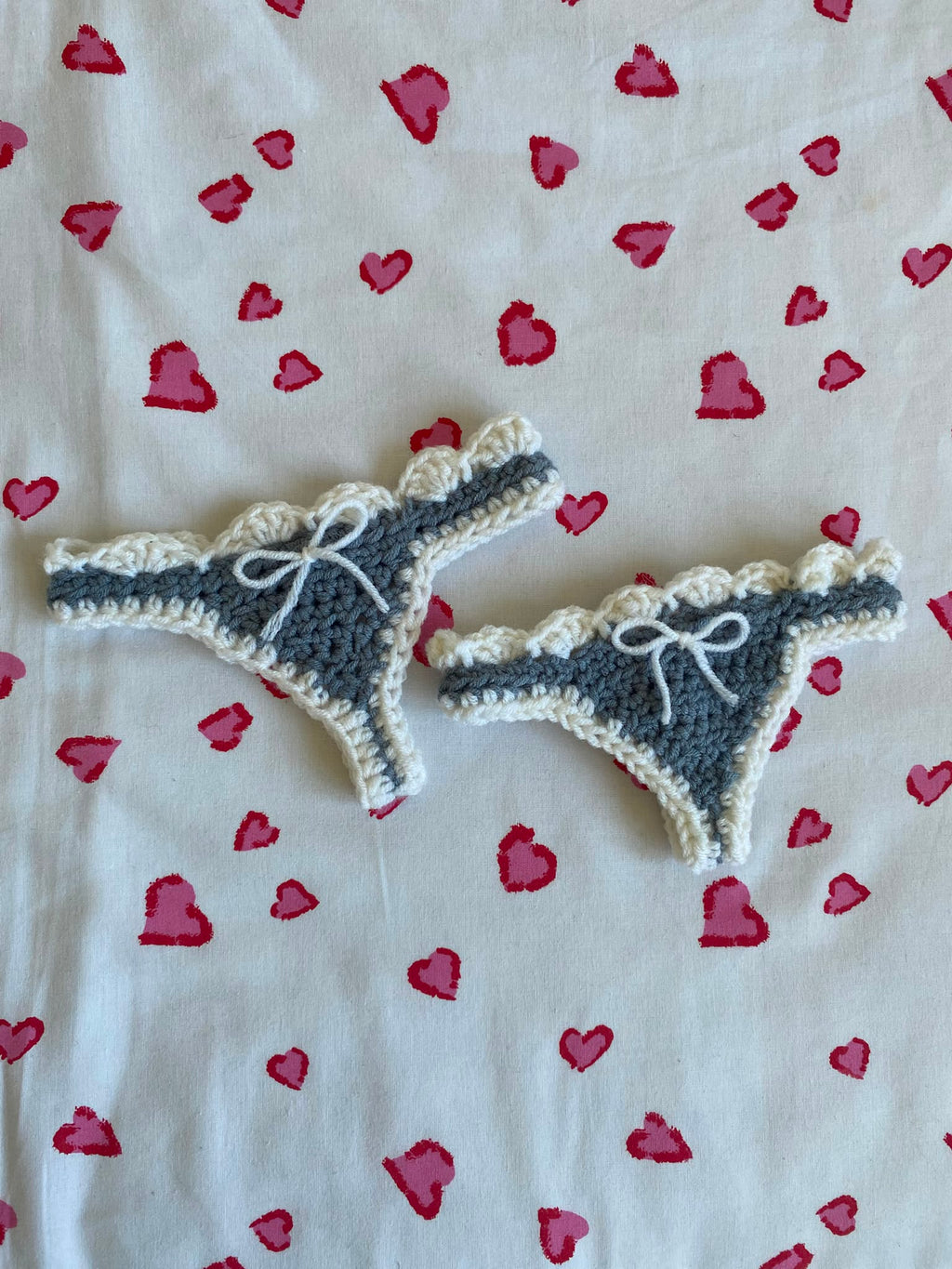 Handmade Crochet Book Thong